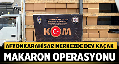Afyonkarahisar 'da Dev Kaçak Makaron Operasyonu: 2.8 Milyon Adet Ele Geçirildi