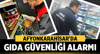 Afyonkarahisar'da Gıda Güvenliği Alarmı: Denetimler 7/24 Kesintisiz Sürüyor!