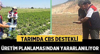 Afyonkarahisar’da Tarımda CBS Destekli Üretim Planlamasından Yararlanılıyor