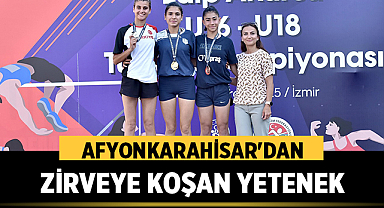 Afyonkarahisar'dan Zirveye Koşan Yetenek: Hamide Nur Tekdemir Türkiye Şampiyonu!