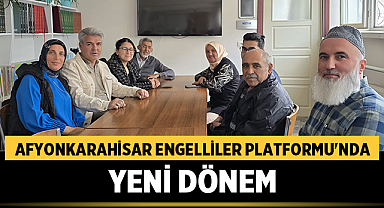 Afyonkarahisar Engelliler Platformu'nun Yeni Başkanı Belli Oldu
