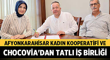 Afyonkarahisar Kadın Kooperatifi ve Chocovia'dan Tatlı İş Birliği