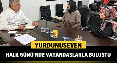 AK Parti Milletvekili Yurdunuseven Afyon Halk Günü'nde Vatandaşlarla Buluştu