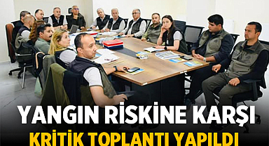 Akdağ Tabiat Parkı'nda Yangın Riskine Karşı Kritik Toplantı Yapıldı