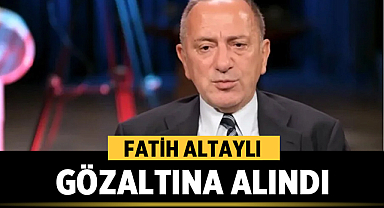 Fatih Altaylı 'Cumhurbaşkanını Tehdit' Soruşturmasıyla Gözaltına Alındı