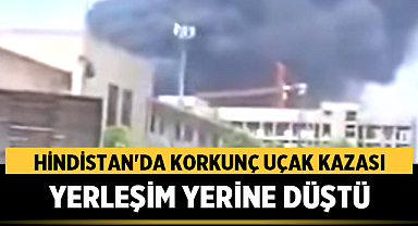 Hindistan'da Korkunç Uçak Kazası: 242 Kişilik Boeing 787 Yerleşim Yerine Düştü