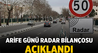 İçişleri Bakanı Yerlikaya'dan Arife Günü Radar Bilançosu: 23.275 Sürücüye Ceza!