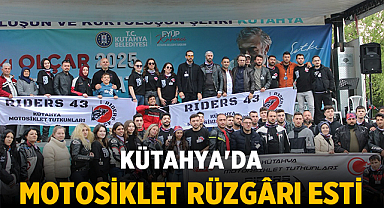 Kütahya'da Motosiklet Rüzgârı Esti: 2025 Sezon Açılışı Renkli Görüntülere Sahne Oldu