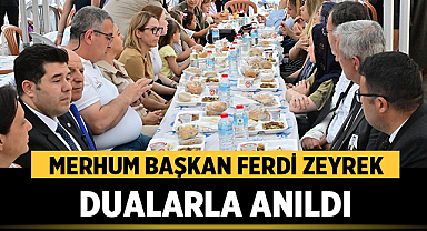 Manisa’da Merhum Başkan Ferdi Zeyrek Dualarla Anıldı