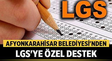 Afyonkarahisar Belediyesi'nden LGS'ye Özel Destek: Hızlandırılmış Kurs Kayıtları Başladı
