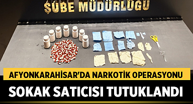 Afyonkarahisar'da Narkotik Operasyonu: Sokak Satıcısı Tutuklandı