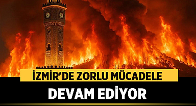Bakan Yumaklı'dan Son Dakika Yangın Açıklaması: İzmir'de Zorlu Mücadele Devam Ediyor