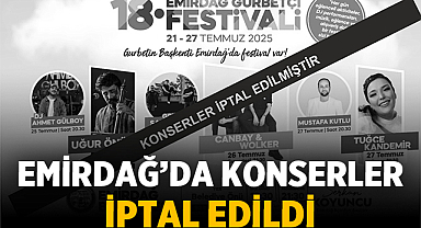 Emirdağ’da Konserler İptal Edildi: İşte Nedeni