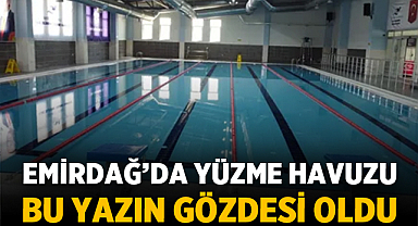 Emirdağ’da Yüzme Havuzu Bu Yazın Gözdesi Oldu