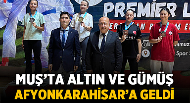 Muş'ta Altın ve Gümüş Afyonkarahisar'a Geldi