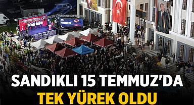 Sandıklı 15 Temmuz'da Tek Yürek Oldu