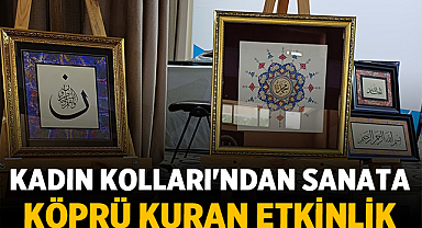 TDV Afyonkarahisar Kadın Kolları'ndan Sanata Köprü Kuran Etkinlik