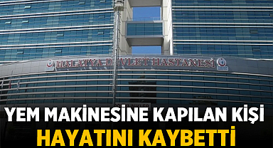 Yem Makinesine Kapılan 62 Yaşındaki Adam Hayatını Kaybetti