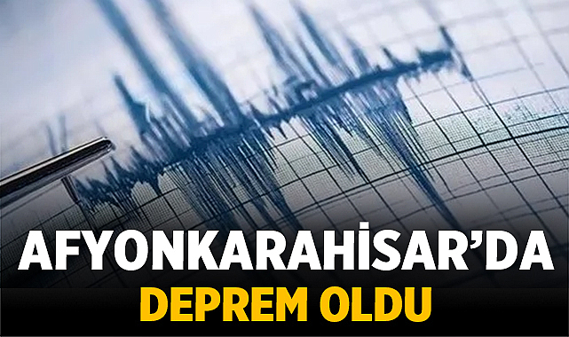 Afyonkarahisar'da Deprem Meydana Geldi