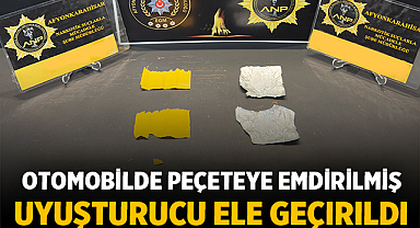 Afyonkarahisar’da Otomobilde Peçeteye Emdirilmiş Uyuşturucu Ele Geçirildi