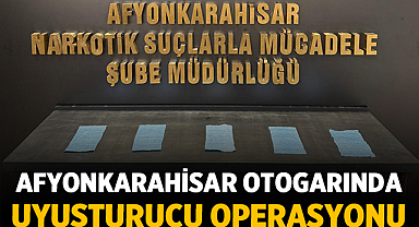 Afyonkarahisar Otogarında Uyuşturucu Operasyonu: İki Şüpheli Tutuklandı