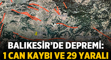 Balıkesir Depremi: Sındırgı’da 6.1 Büyüklüğünde Sarsıntı, 1 Can Kaybı ve 29 Yaralı
