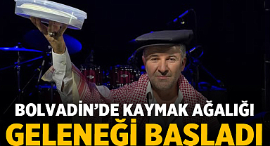 Bolvadin’de Kaymak Ağalığı Geleneği Başladı: 25 Bin TL’lik Kültür Bağışı