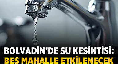 Bolvadin’de Su Kesintisi: Beş Mahalle Etkilenecek