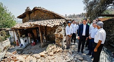 İzmir'de Yangın Mağdurlarına Su Faturası Muafiyeti