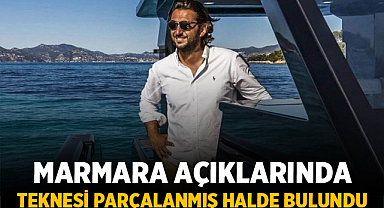 Yalova'dan Ayrıldı, Marmara Açıklarında Teknesi Parçalanmış Halde Bulundu