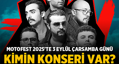 Afyon Motofest 2025'te 3 Eylül Çarsamba Günü Kimin Konseri Var?