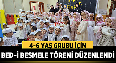 Afyonkarahisar'da 4-6 Yaş Grubu İçin Bed-i Besmele Töreni Düzenlendi