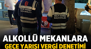 Afyonkarahisar’da Alkollü Mekanlara Gece Yarısı Vergi Denetimi