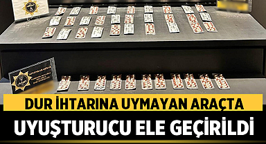 Afyonkarahisar’da Dur İhtarına Uymayan Araçta Uyuşturucu Ele Geçirildi