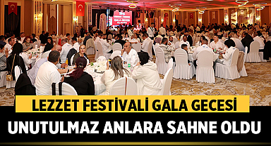 Afyonkarahisar’da Lezzet Festivali Gala Gecesi Unutulmaz Anlara Sahne Oldu