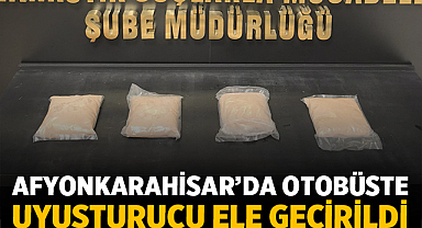 Afyonkarahisar’da Otobüste Uyuşturucu Ele Geçirildi! İşte Detaylar