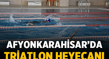 Afyonkarahisar’da Triatlon Heyecanı: 95 Sporcu Final Etabında Yarıştı