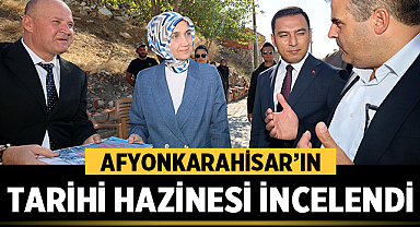 Afyonkarahisar Valisi, Kelainai-Apameia Antik Kentinde İncelemelerde Bulundu