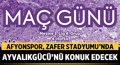 Afyonspor, Zafer Stadyumu’nda Çıkış Arıyor: Rakip Ayvalıkgücü