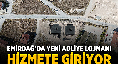 Emirdağ’da Yeni Adliye Lojmanı Hizmete Giriyor