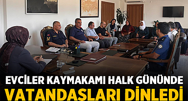 Evciler Kaymakamı Halk Gününde Vatandaşları Dinledi