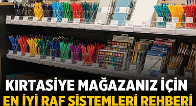 Kırtasiye Mağazanız İçin En İyi Raf Sistemleri Rehberi