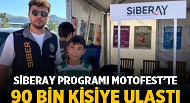 Siberay Programı Motofest’te 90 Bin Kişiye Ulaştı