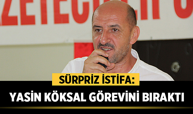 Afyon Gazeteciler Cemiyeti’nde Sürpriz İstifa: Yasin Köksal Görevini Bıraktı