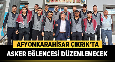Afyonkarahisar Çıkrık’ta Asker Eğlencesi: Kasaba Halkı Davet Edildi