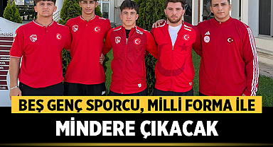 Afyonkarahisar’dan beş genç sporcu, milli forma ile mindere çıkacak