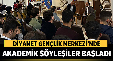 Afyonkarahisar Diyanet Gençlik Merkezi’nde Akademik Söyleşiler Başladı