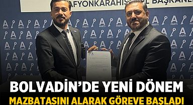 Bolvadin’de Yeni Dönem: Ahmet Postal Anahtar Parti İlçe Başkanı Oldu