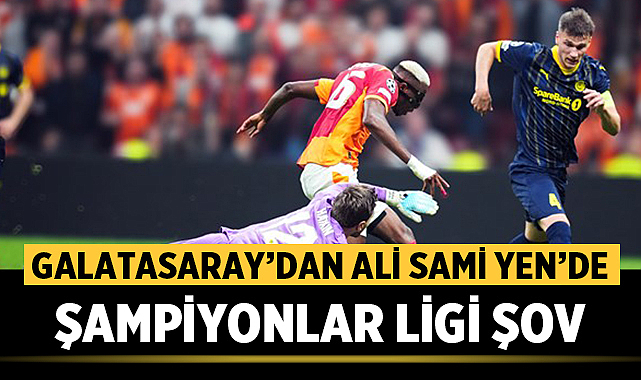 Galatasaray’dan Ali Sami Yen’de Şampiyonlar Ligi Şov: Bodø/Glimt’i 3-1 Mağlup Etti