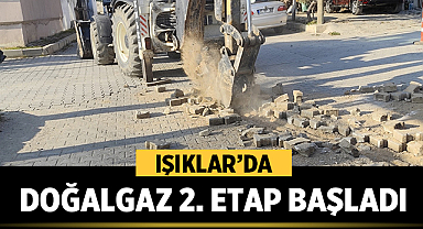 Işıklar’da Doğalgaz 2. Etap Başladı: Çalışmalar Yaka Mahallesi’nde Hız Kazandı